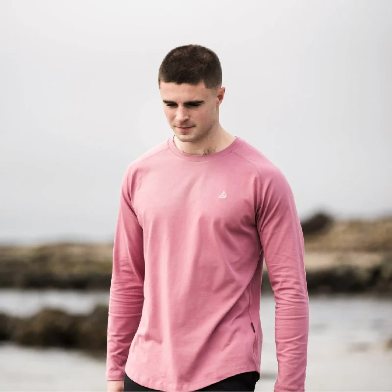 Quick Sale Rose Pink Kinlough Long Sleeve Tee
