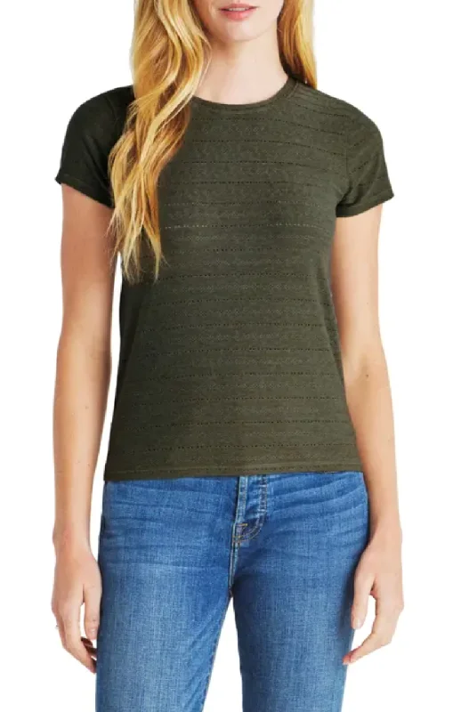Weekend Sale: Don't Miss Out PALMER POINTELLE TEE