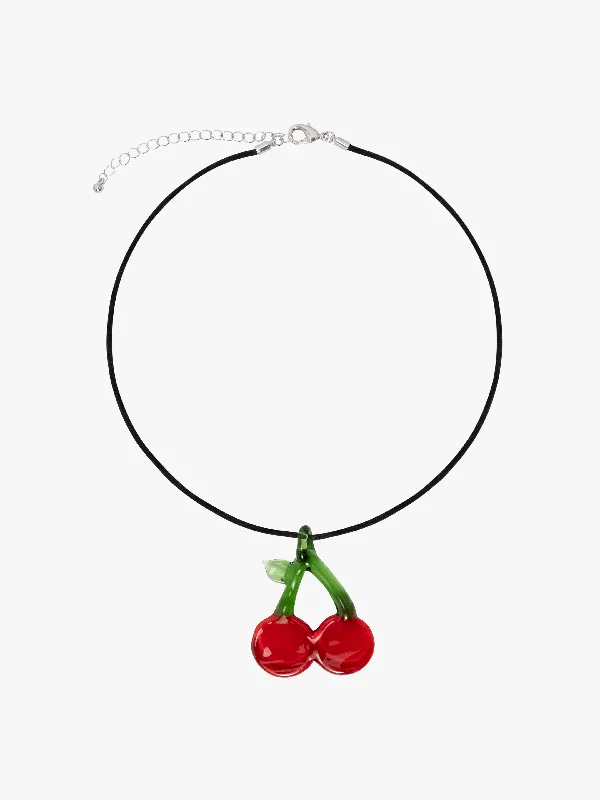 Hot Buy Cherry Necklace - Cherry