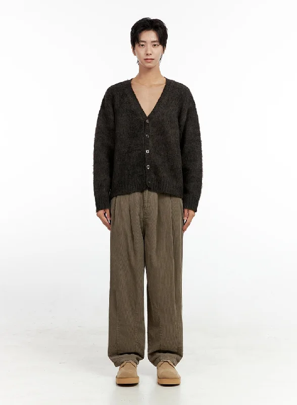 Early Bird Discount Men's Pintuck Corduroy Trousers IN411