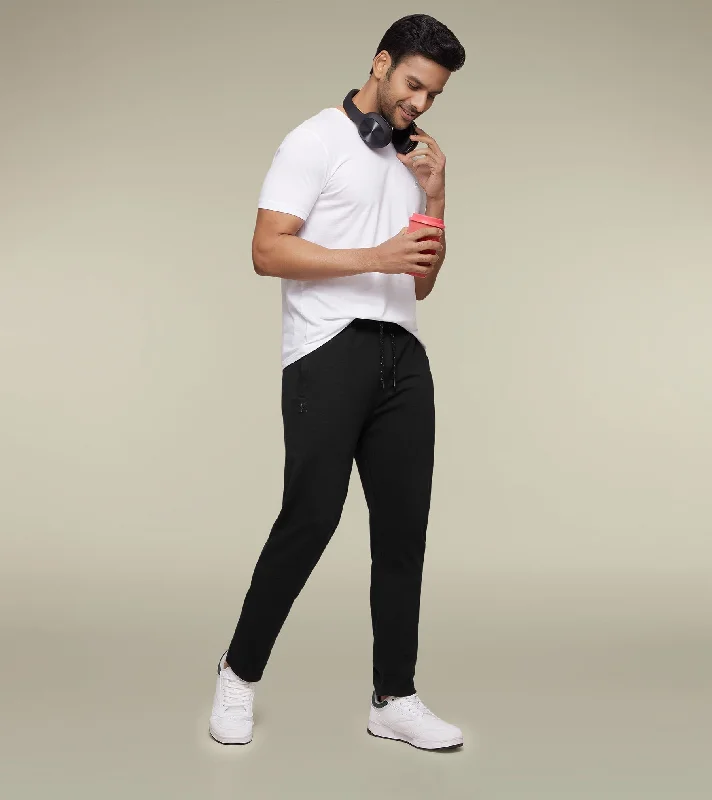 Price Rollback Code Cotton Rich Track Pants Pitch Black