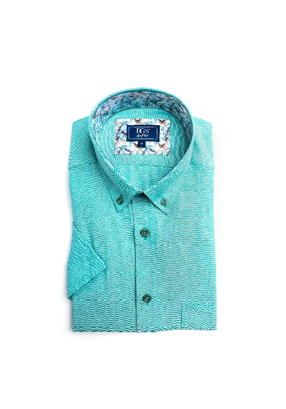 Massive Deals Daniel Grahame Ivano Short Sleeve Shirt, Green