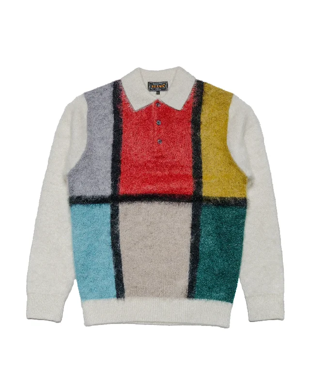 Special Savings Beams Plus Knit Polo Shaggy White