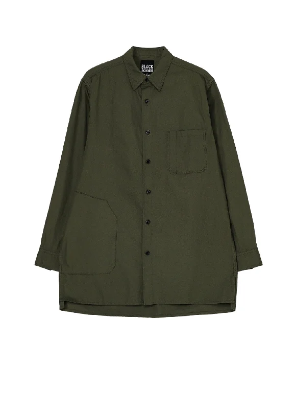 Weekend Specials to Love BS・ARMY POPLIN BIG SIDE P SHIRT