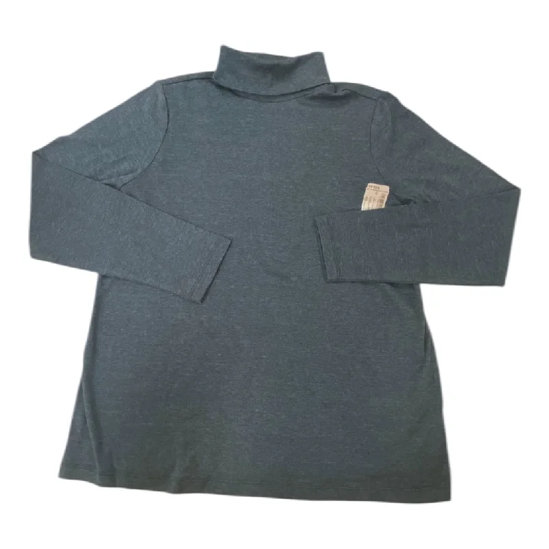 Year-End Deals Top Ls Basic By Christopher And Banks In Navy, Size:Xl