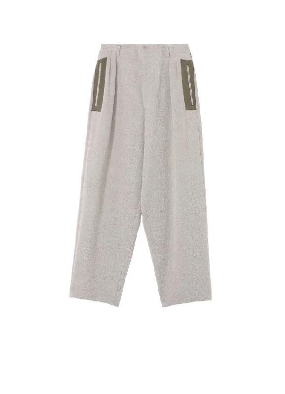 Weekend Bargains to Cherish 【PIECE UNIQUE/THE SHOP】HAND SPAN W/C SIDE PATCH PANTS