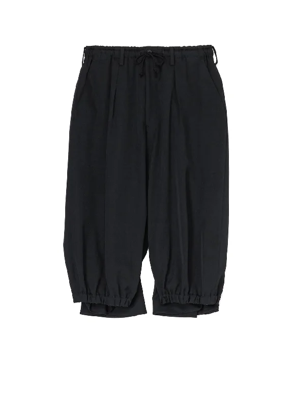 Overstock Sale WOOL GABARDINE STANDARD CROW PANTS