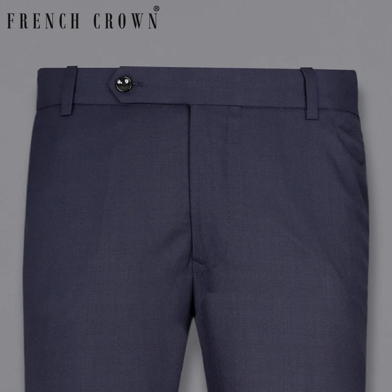 Unbeatable Prices Tuna Blue Wool Rich Pant