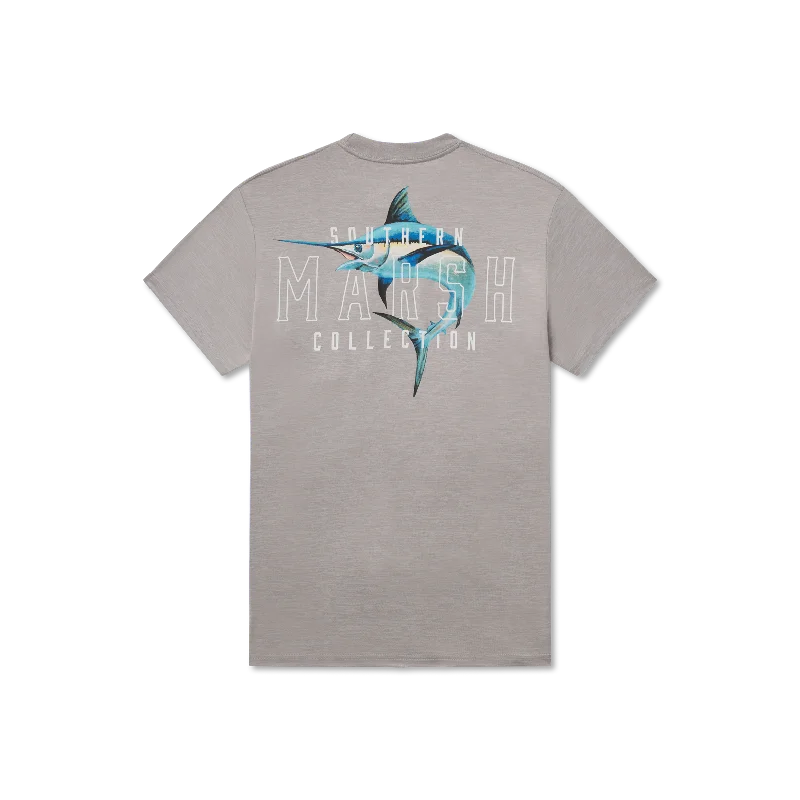 Weekend Savings Bonanza FieldTec™ Heathered Tee - Swordfish