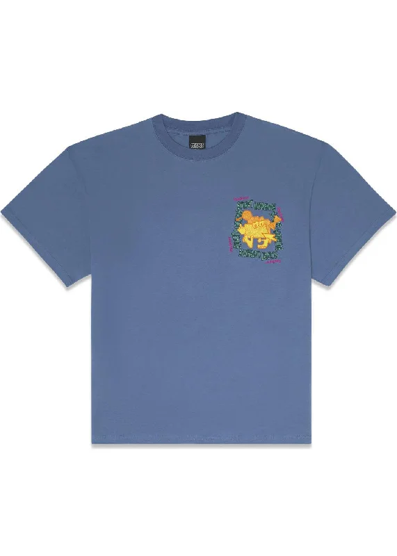 Weekend Deals to Make You Happy SMART WORKING TEE - Blue