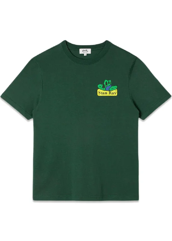 Weekend Discounts Worth Grabbing Tejas Stack Tee - Racing Green
