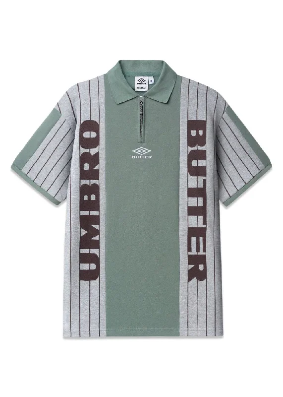 Weekend Sale: Don't Miss Out UMBRO S/S Polo Shirt - Sage