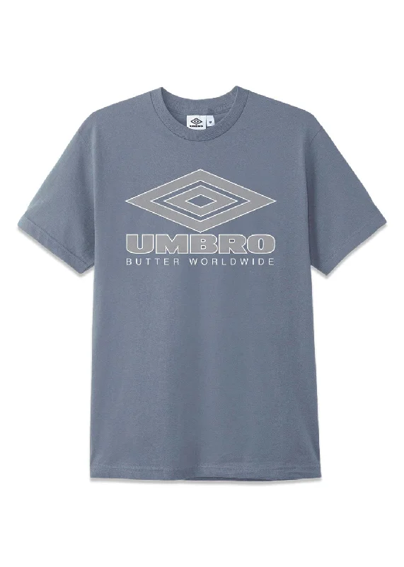 Weekend Discounts You Deserve UMBRO Diamond Logo Tee - Washed Slate