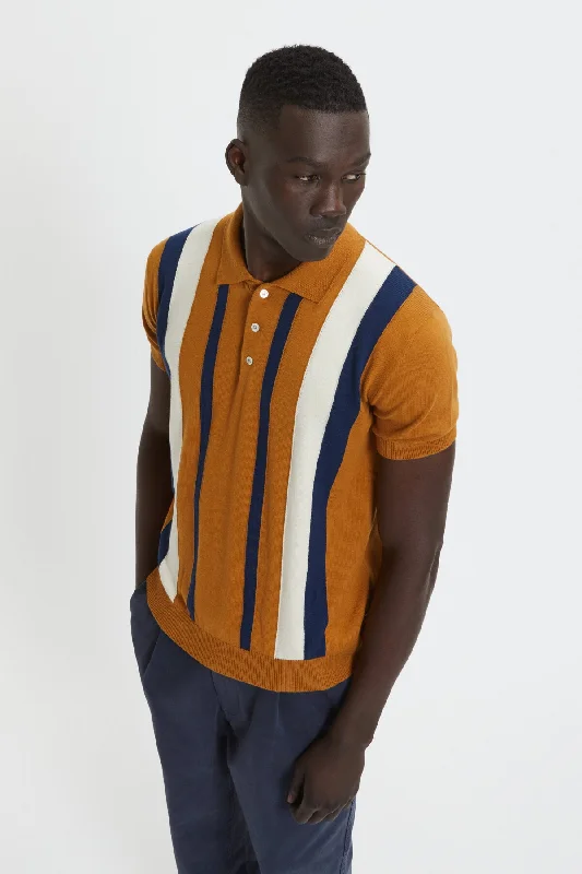 Year-End Sale Polo foderata a righe