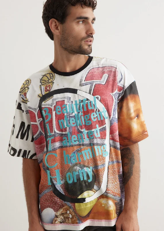 Online Exclusive B.I.T.C.H. (Martine Syms) Oversized Short Sleeve T-Shirt