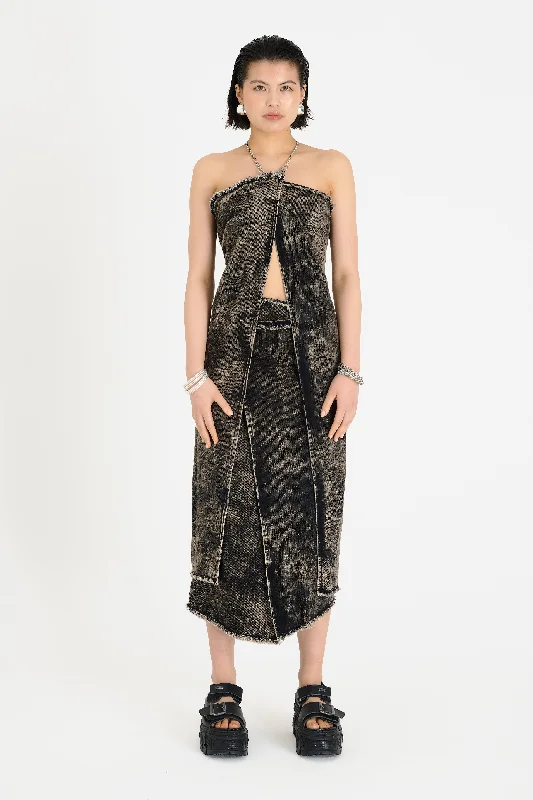 Super Sale Deity Halter Neck Top