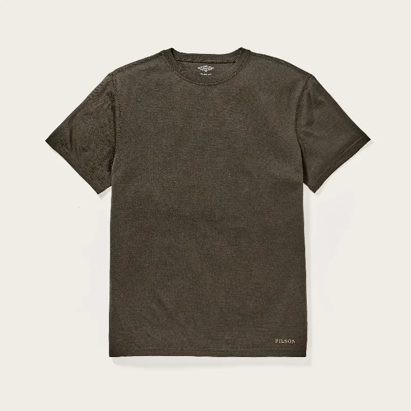 Act Fast 210G MERINO WOOL SHORT SLEEVE CREW