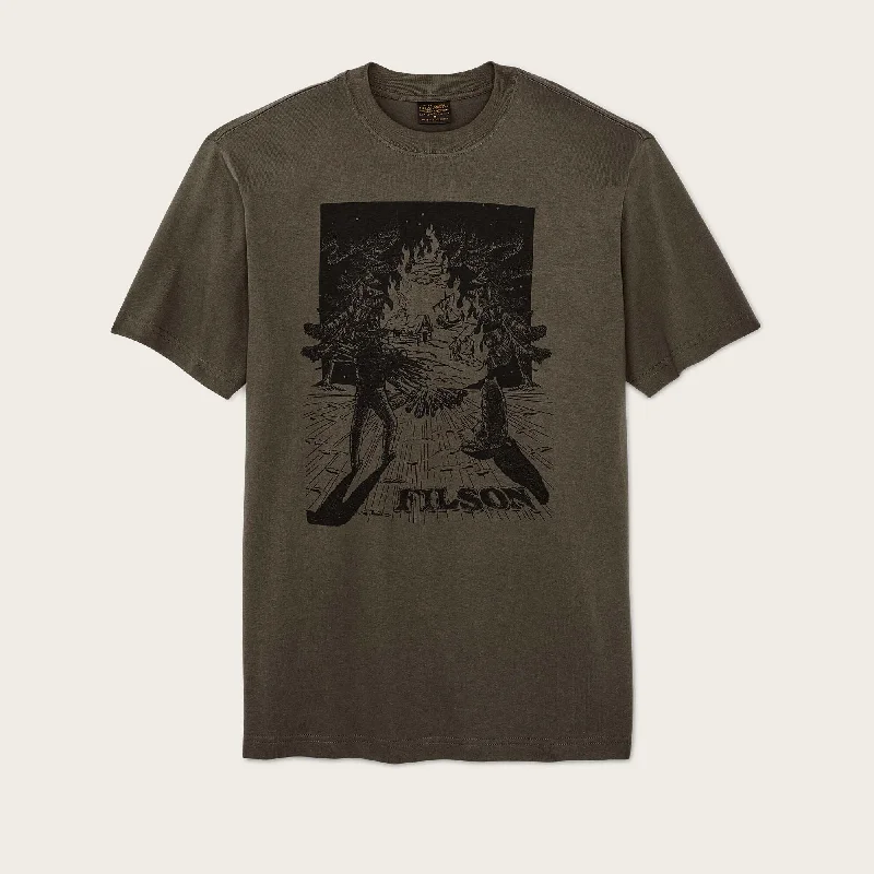 Price Cut FRONTIER GRAPHIC T-SHIRT