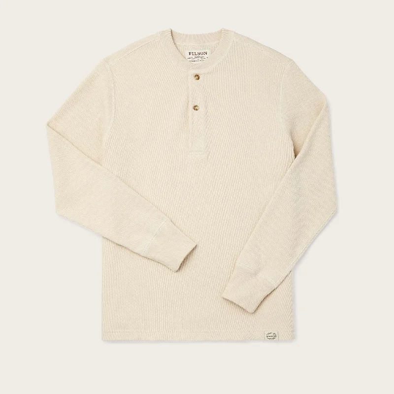 Shop Now WAFFLE KNIT HENLEY