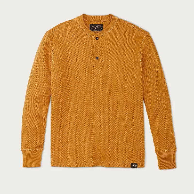 Mega Sale WAFFLE KNIT HENLEY