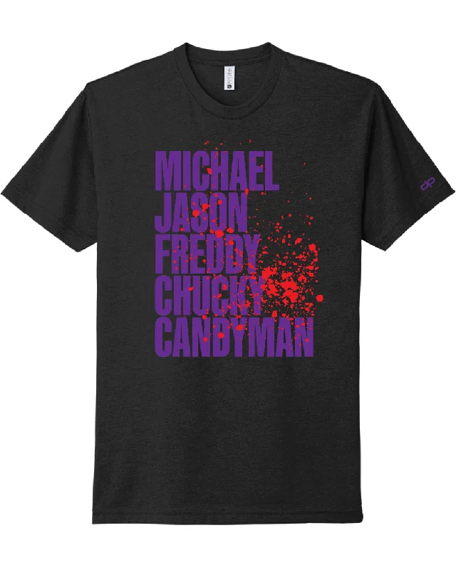 Final Clearance Halloween All-Time Slashers S/S T-Shirt
