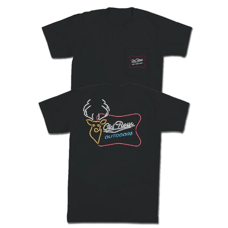 Weekend Deals That Wow Old Row Outdoors Neon Buck Pocket Tee