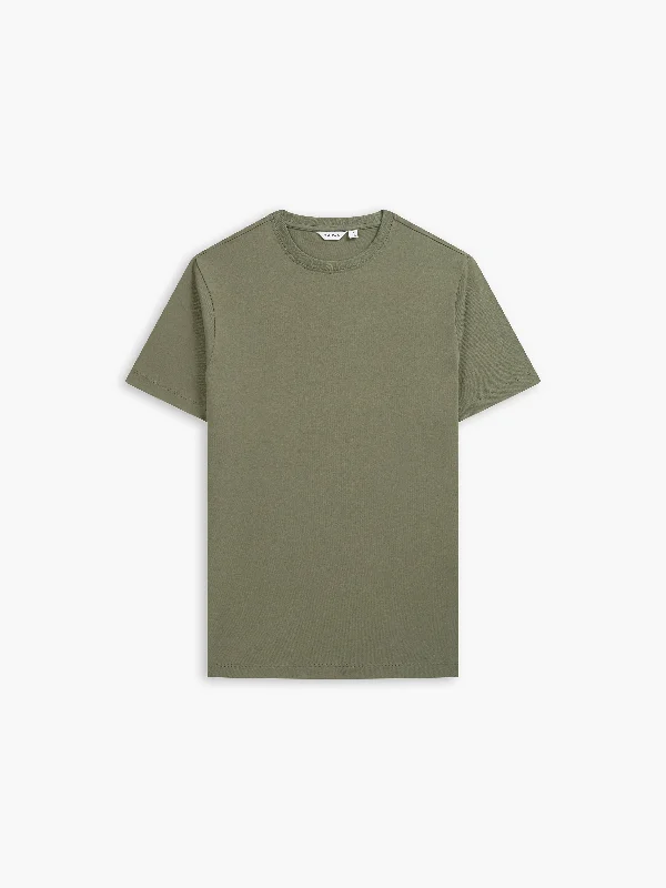 Factory Direct Sale Organic Cotton T-Shirt - Khaki