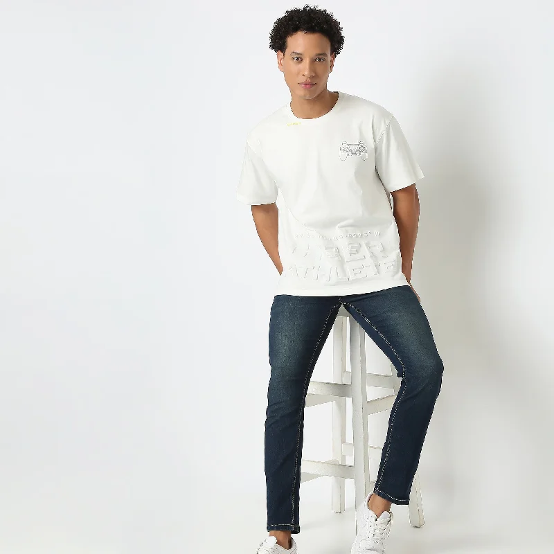 Discount Days Oversize Solid T-Shirt