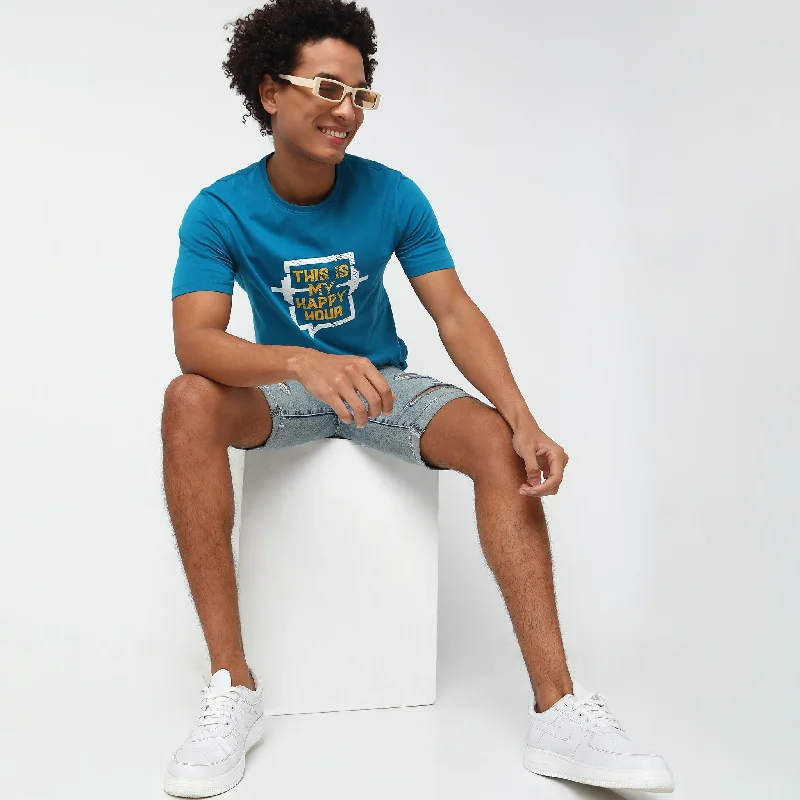 Sale Alert Regular Fit Graphic T-Shirt