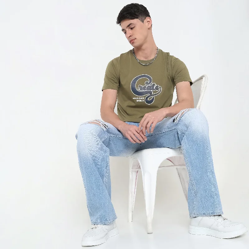 Exclusive Online Offer Regular Fit Graphic T-Shirt