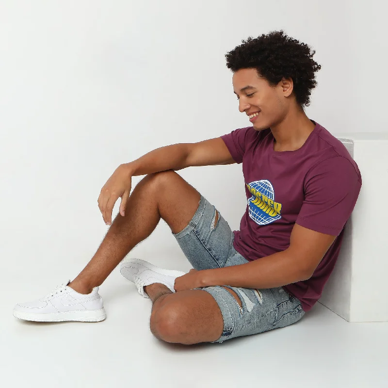 Huge Savings Regular Fit Printed T-Shirt