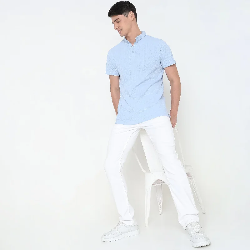 Get It Before It’s Gone Regular Fit Structured Polo T-Shirt