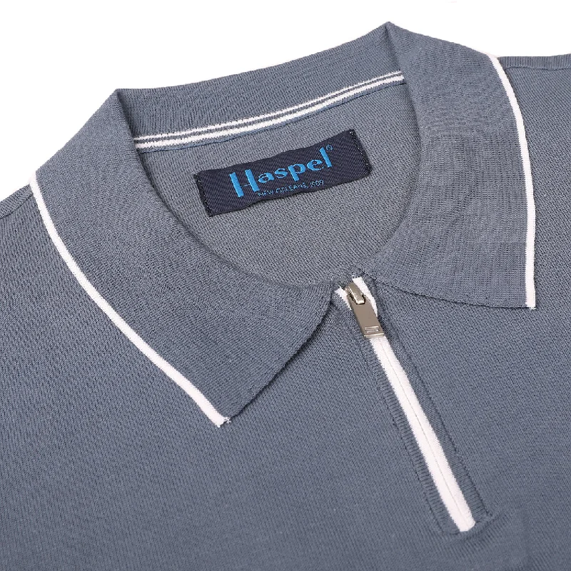 Deal Alert Richmond Azure Classic Zipped Polo