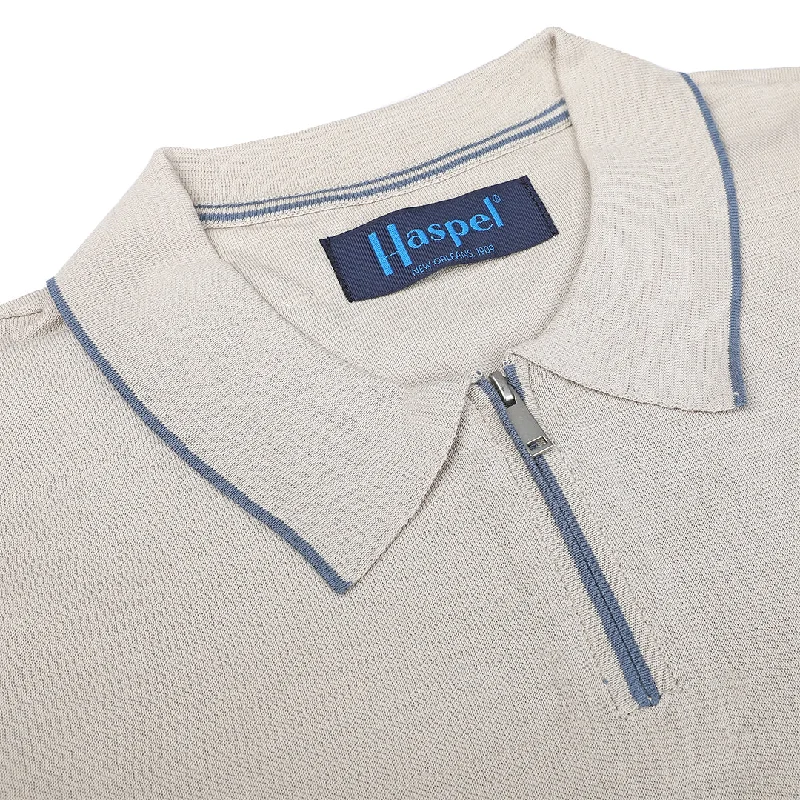 Savings Event Richmond Khaki Classic Zipped Polo