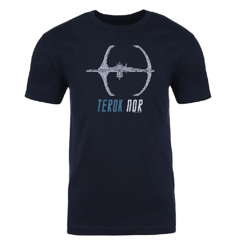 YEAR-End Sale Star Trek: Deep Space Nine Terok Nor Adult Short Sleeve T-Shirt