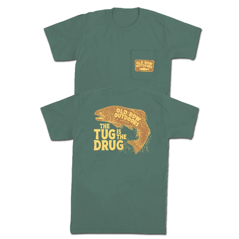 Price Drop The Tug Is The Drug Pocket Tee