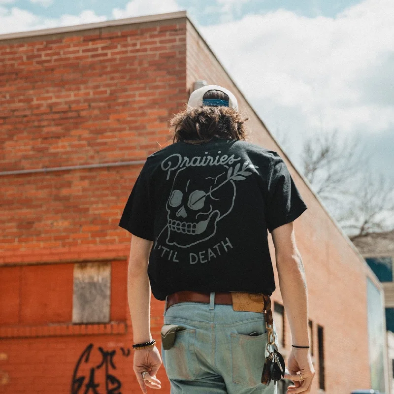 Quick Sale 'Til Death Tee - Black / Grey