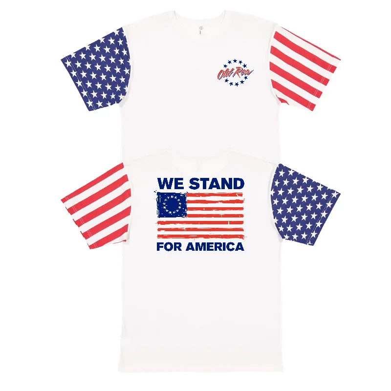 Early Access We Stand For America USA Tee